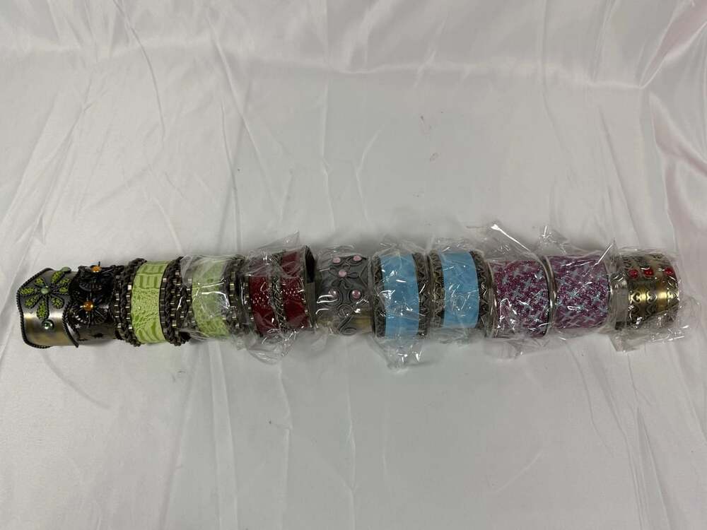 Bangle Bracelets - Lot of 11 - Various Designs